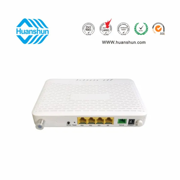 HSOS11176GNW FTTH終端（XPON ONU WIFI，WDM CATV）（1GE+3FE+2*2WIFI+WDM CATV NE)